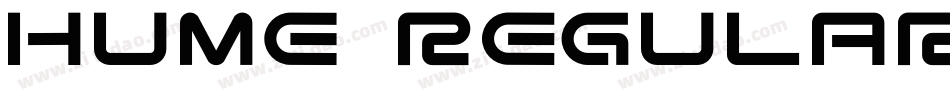 HUME Regular字体转换
